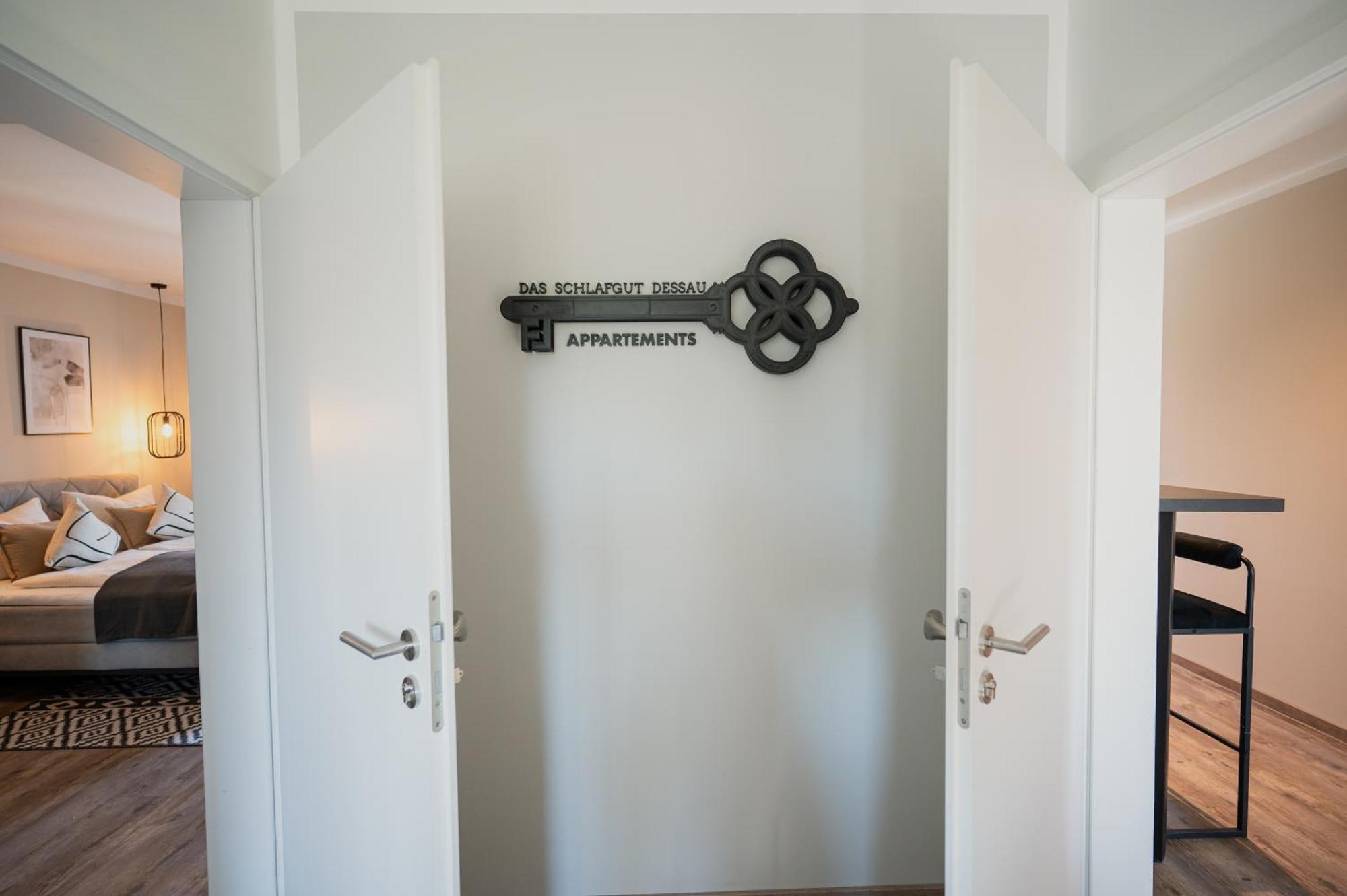 Das Schlafgut Dessau Appartements מראה חיצוני תמונה